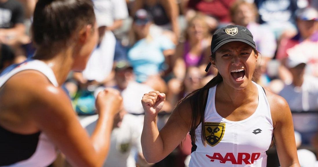 
                                        The Kawamoto sisters are excellent examples of pickleball doubles partners.
                                    