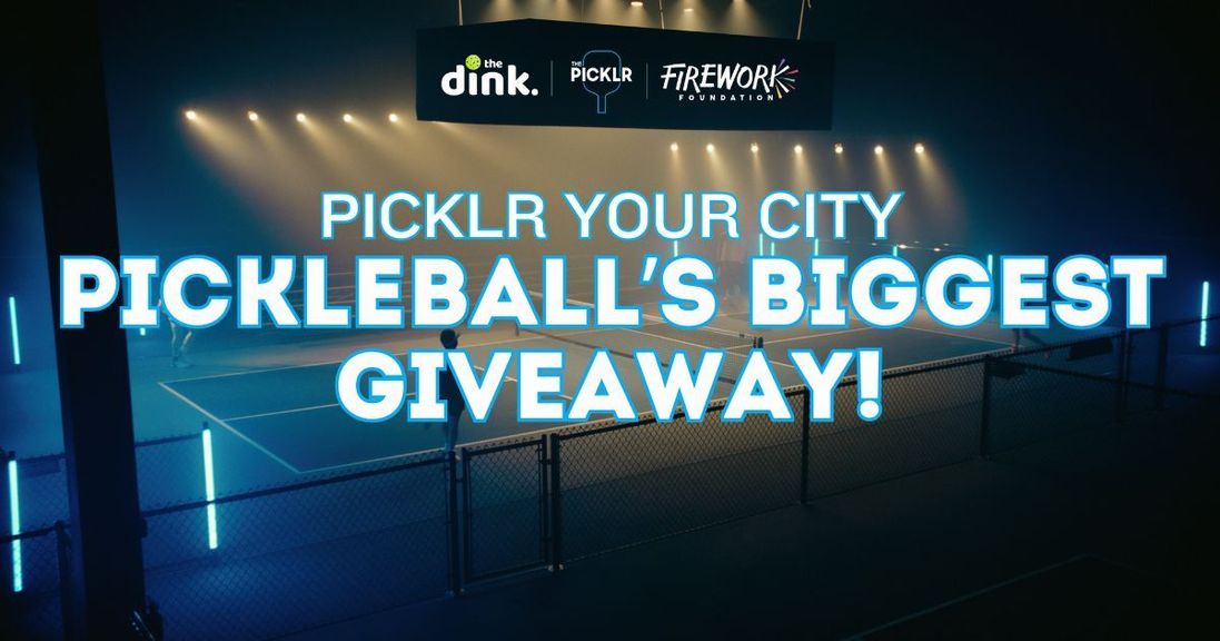                                         The Best Pickleball Giveaway of All Time
                                                                        