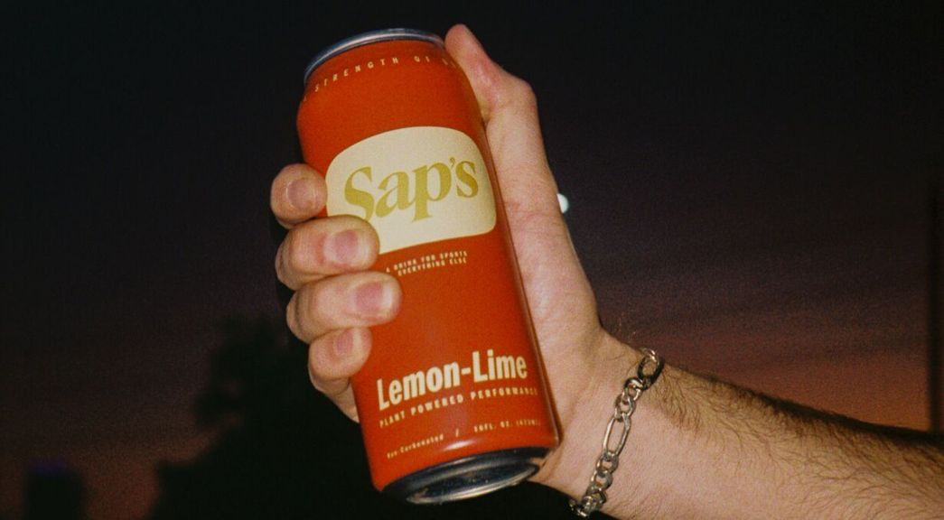 
                                        Sap's sports drink can in lemon-lime flavor.
                                    