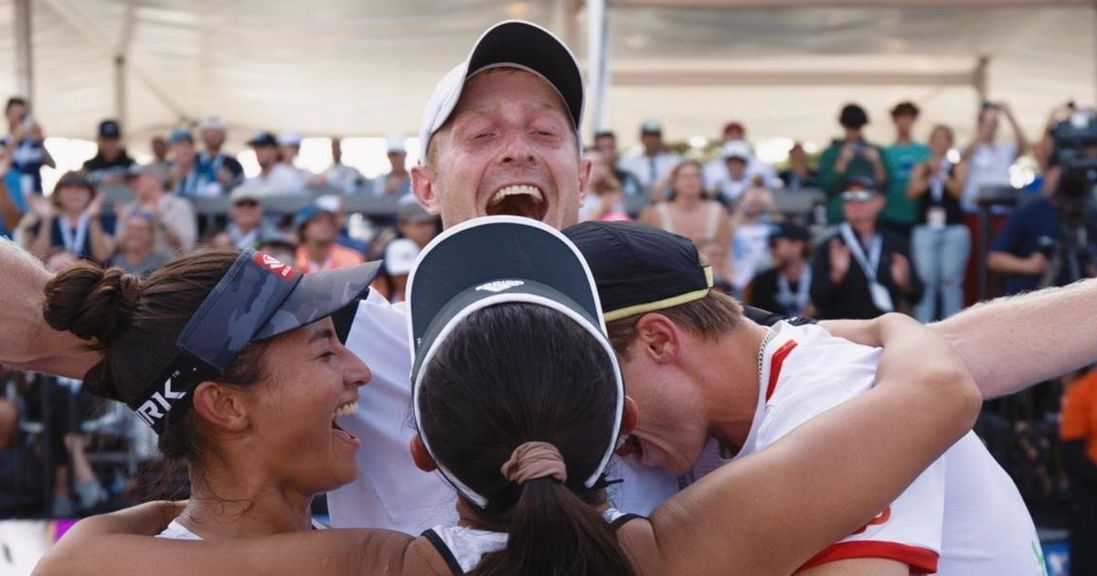 
                                        DC Pickleball team celebrates their win at MLP Dallas 2023.
                                    