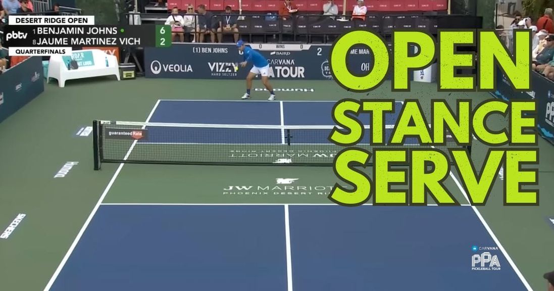                                         Adopting the Open Stance Pickleball Serve – Up Your Game
                                    