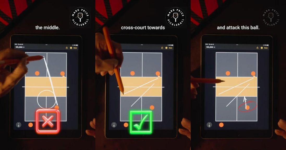 
                                        Pickleball, Drop Shot
                                    