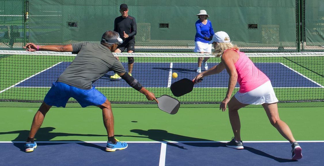
                                        Pickleball, doubles pickleball, pickleball strategy
                                    