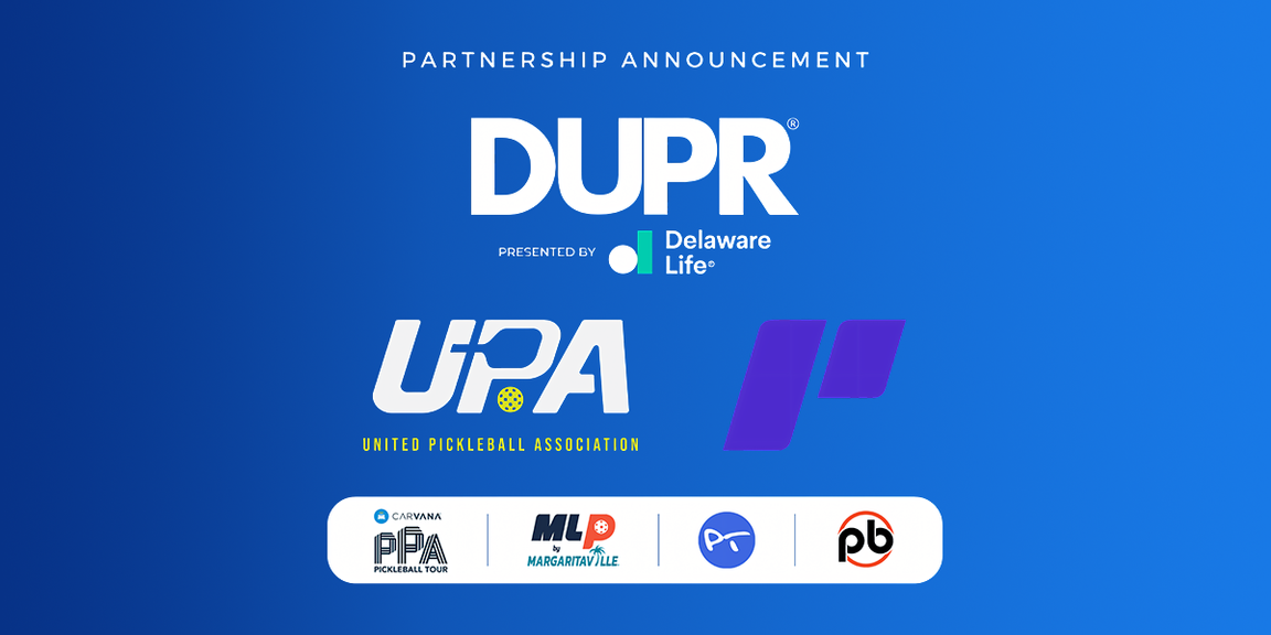 
                                        DUPR, United Pickleball Association, Major League Pickleball, Pickleball, Inc.
                                    