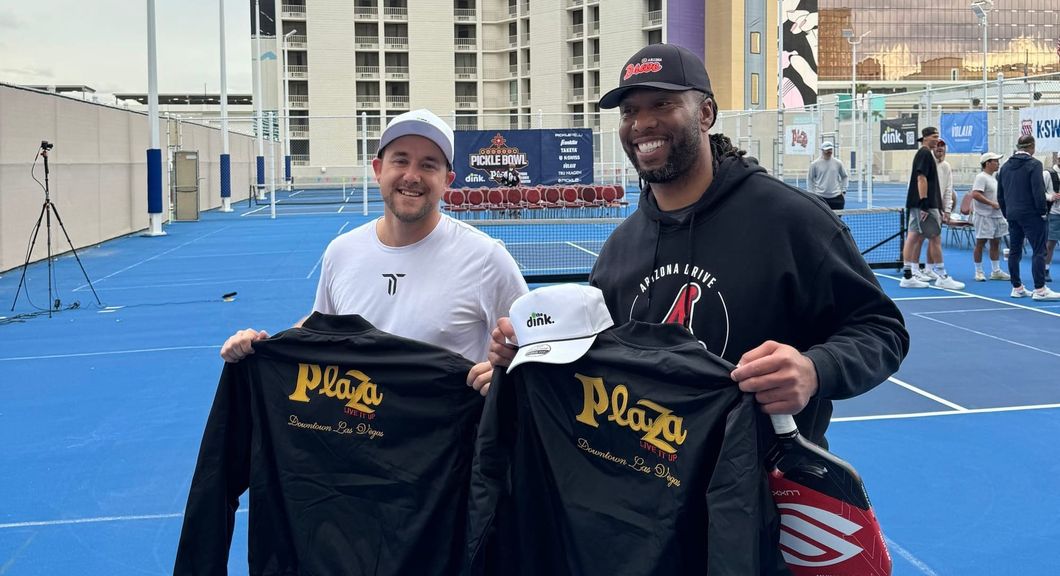
                                        Larry Fitzgerald, Pickleball, NFL Players Playing Pickleball
                                    