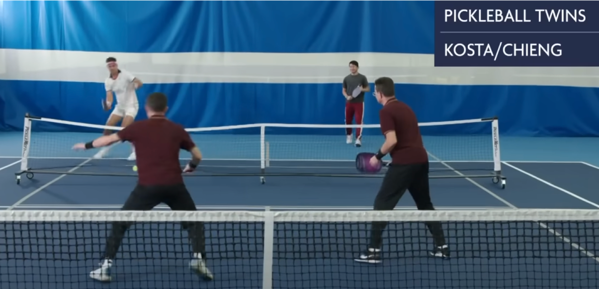 
                                        The Daily Show, Patrick McEnroe, Pickleball
                                    
