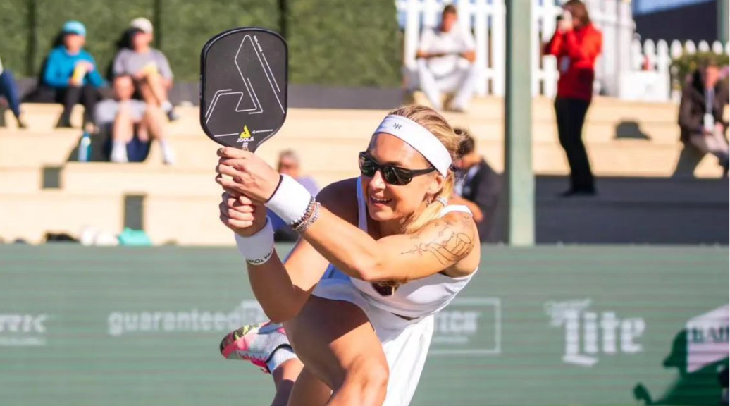 
                                        Christine Maddox, Major League Pickleball, SoCal Hard Eights
                                    