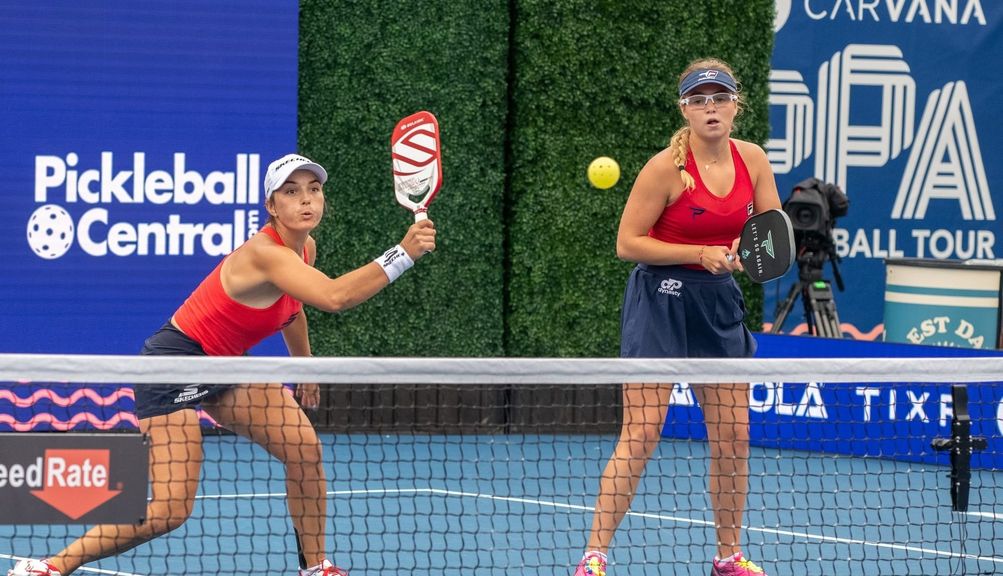 
                                        Catherine Parenteau, Anna Leigh Waters, Fanatics Sportsbook PPA North Carolina Cup
                                    
