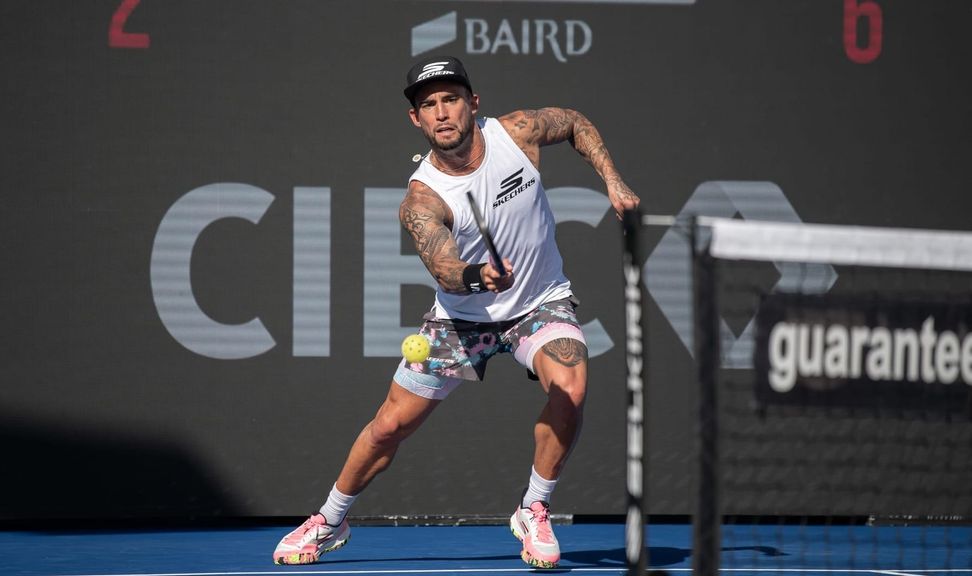 
                                        Tyson McGuffin, Cosmic Crisp Apples, Pickleball
                                    