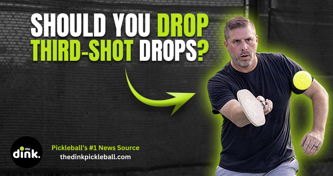
                                        Third-shot drops, Pickleball tips, Pickleball instruction
                                    