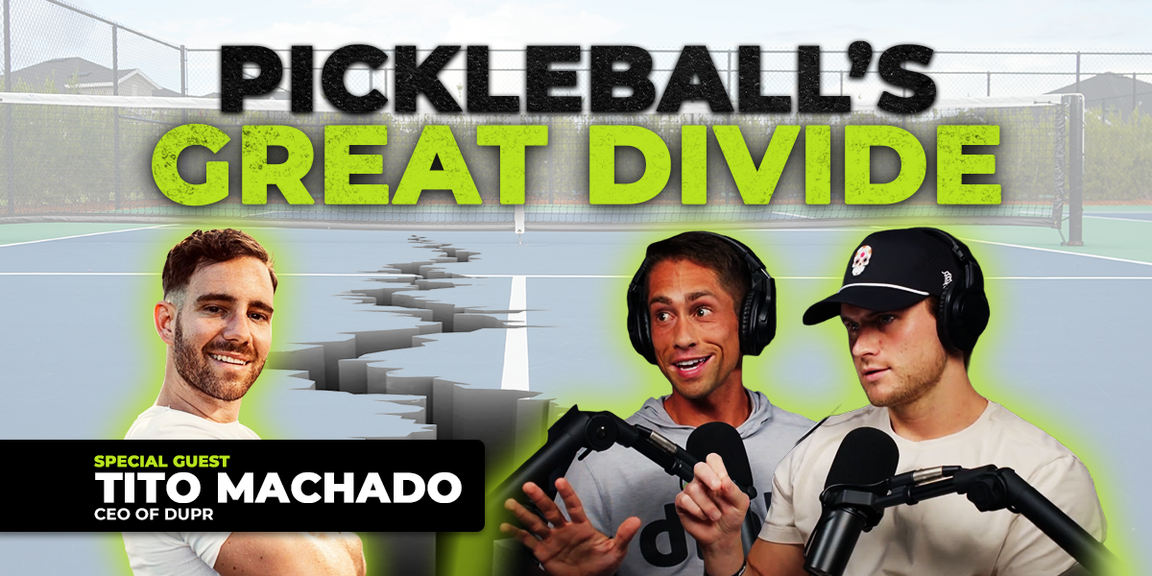 
                                        Picklepod: Paddle disqualified for 'illegal substance,' DUPR, pickleball podcast, Tito Machado
                                    