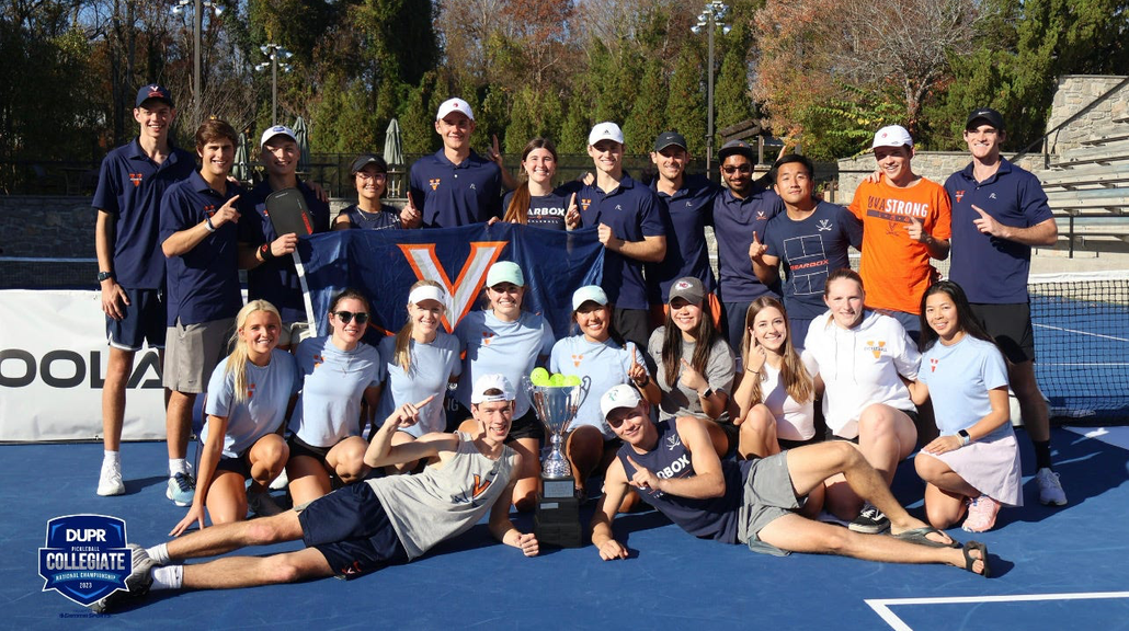 
                                        University of Virginia's Pickleball program is tops in the nation
                                    