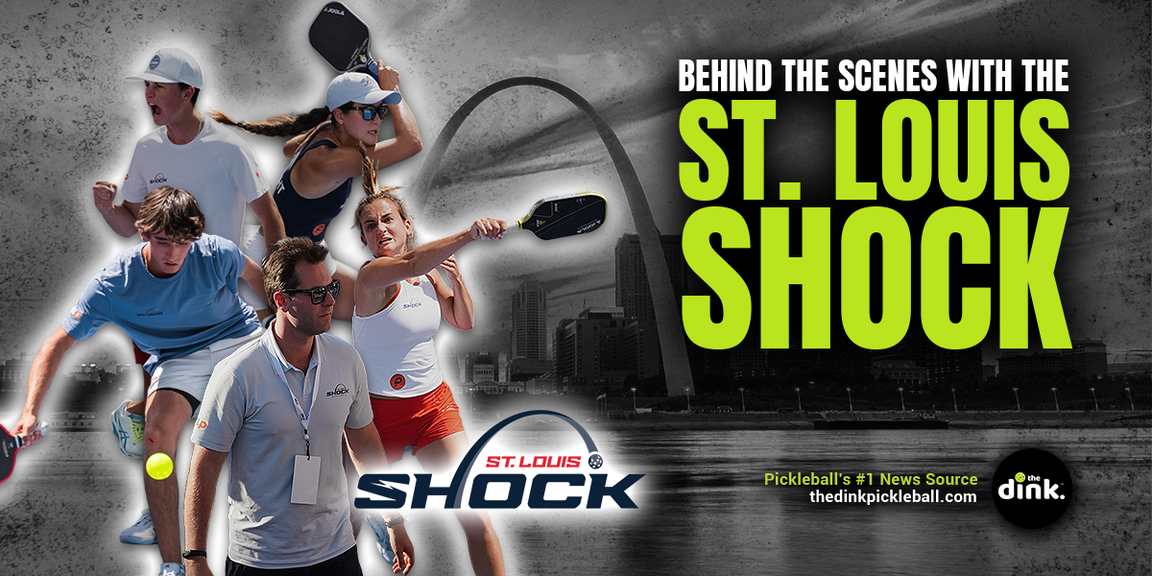 
                                        St. Louis Shock, major league pickleball, Anna Bright, Hayden Patriquin, Ross Chaifetz
                                    