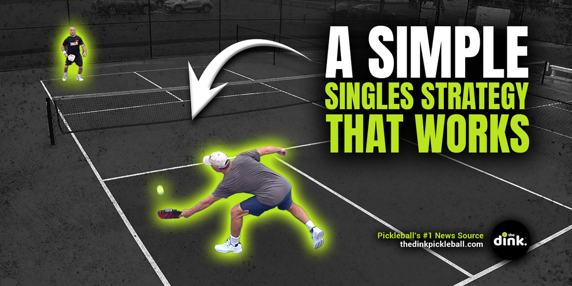 
                                        Pickleball strategy, Pickleball tips, singles pickleball
                                    