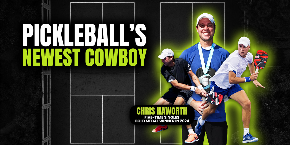                                         Once a Tennis Prodigy, Pickleball Newcomer Chris Haworth Now Singularly Focused – Player Profiles
                                    