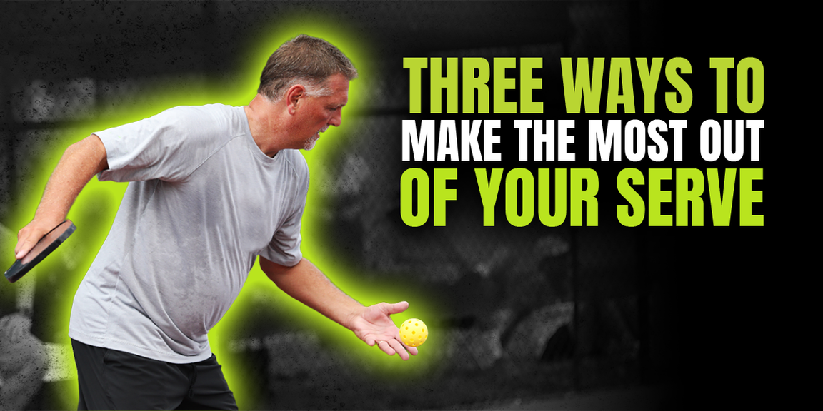 
                                        Pickleball tips, Pickleball strategy, Pickleball serving
                                    