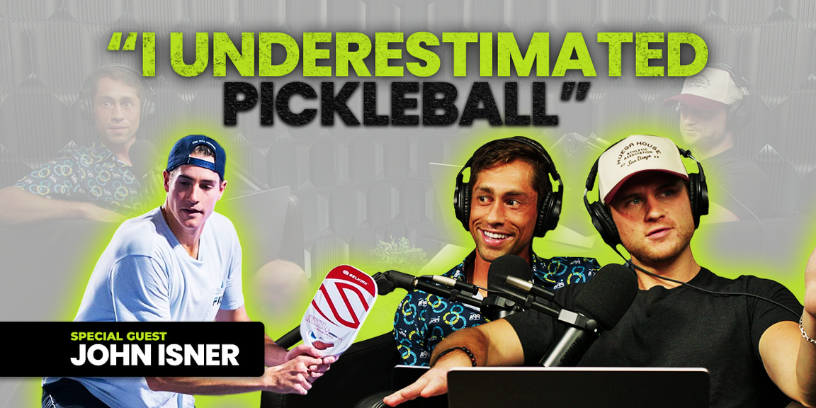 
                                        pickleball podcast, video, john isner, Picklepod
                                    