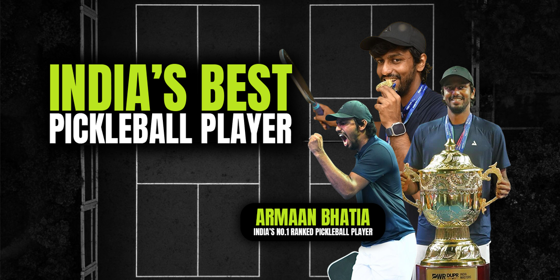                                         Meet Armaan Bhatia - India’s Best Pickleball Player – The Pros
                                    