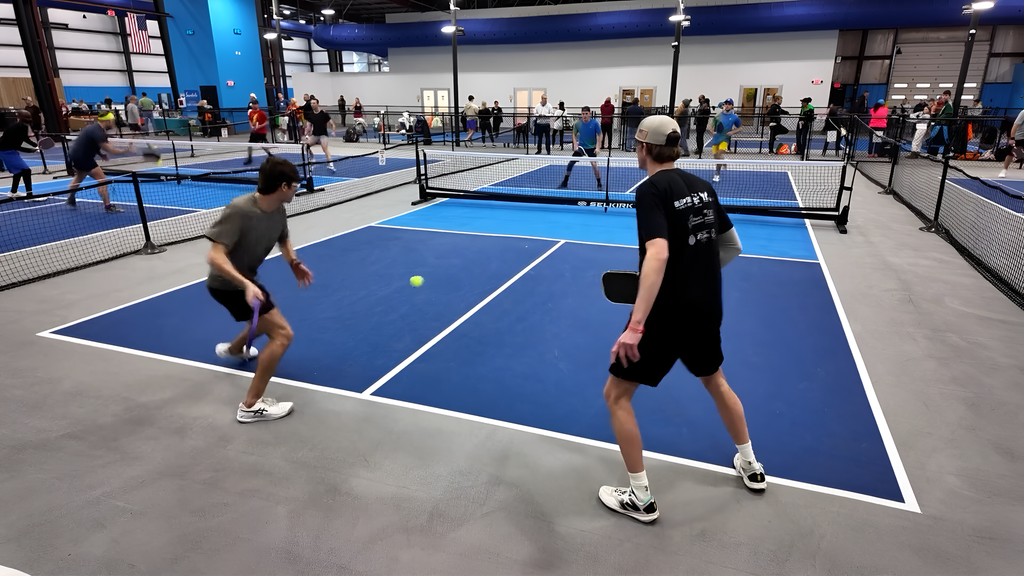 
                                        Professional Player Breakdown - Pickleball Match
                                    