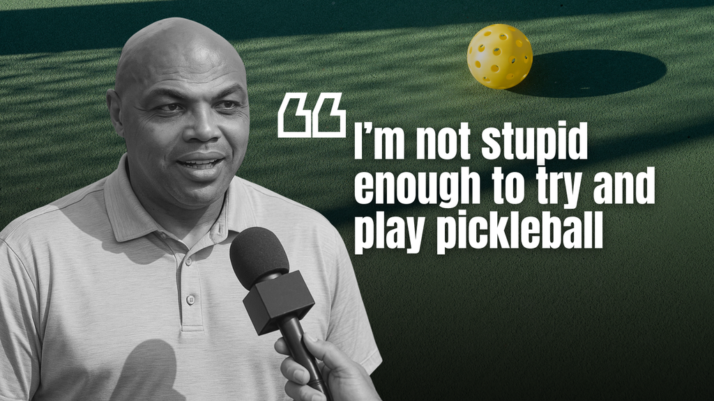                                         Charles Barkley: "I'm Not Stupid Enough" to Play Pickleball – NBA
                                    