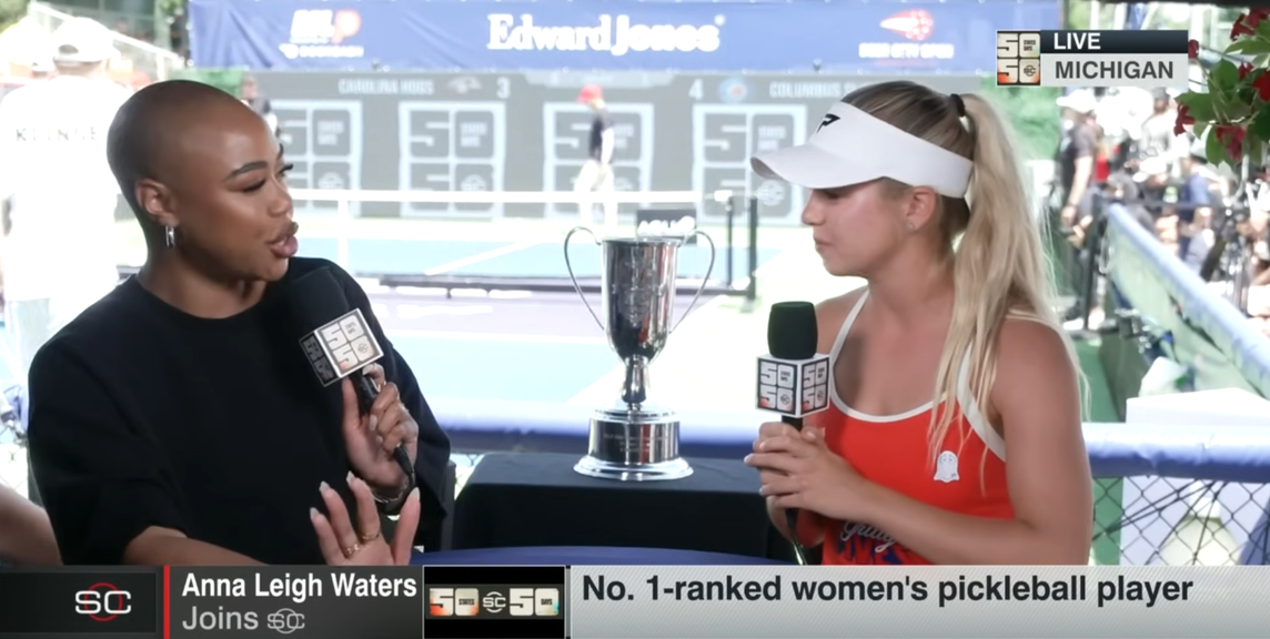                                         Highlights: Anna Leigh Waters Gets Real on ESPN's SportsCenter – Videos
                                    