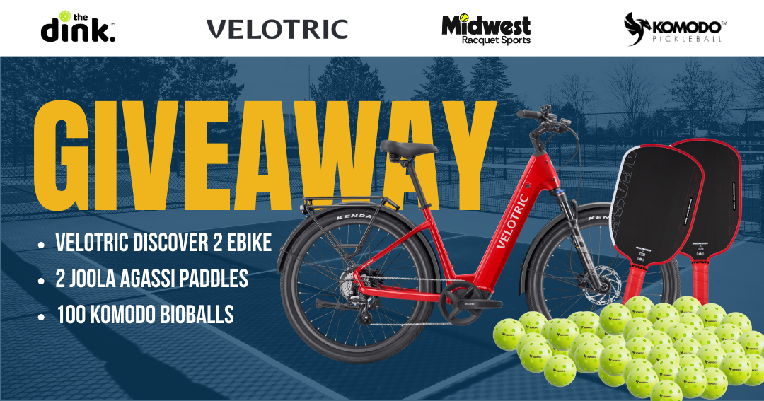                                         GIVEAWAY: Win a Velotric Ebike, 100 Pickleballs, and 2 Paddles – Giveaway
                                    