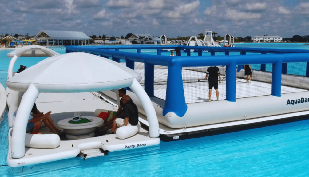                                         Locals are Loving Florida's Regulation-Size Inflatable Floating Pickleball Court – News and Stories
                                    