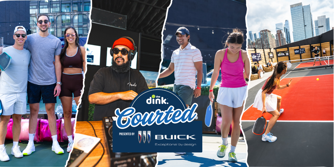 
                                        Courted Pickleball by The Dink and Buick
                                    
