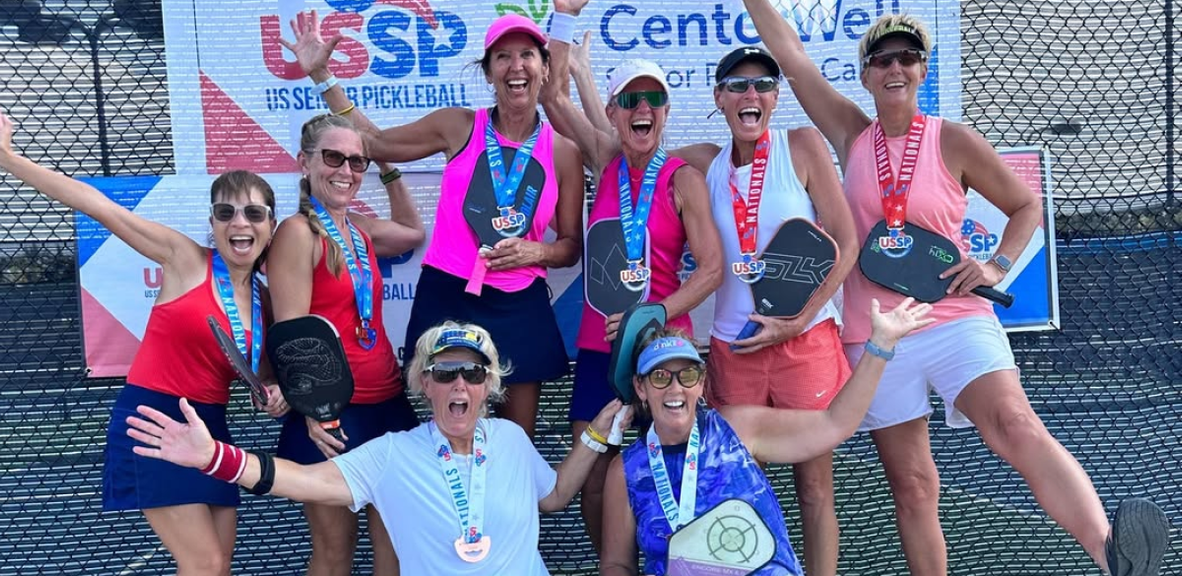 
                                        USSP National Championships - Ladies Celebrating
                                    