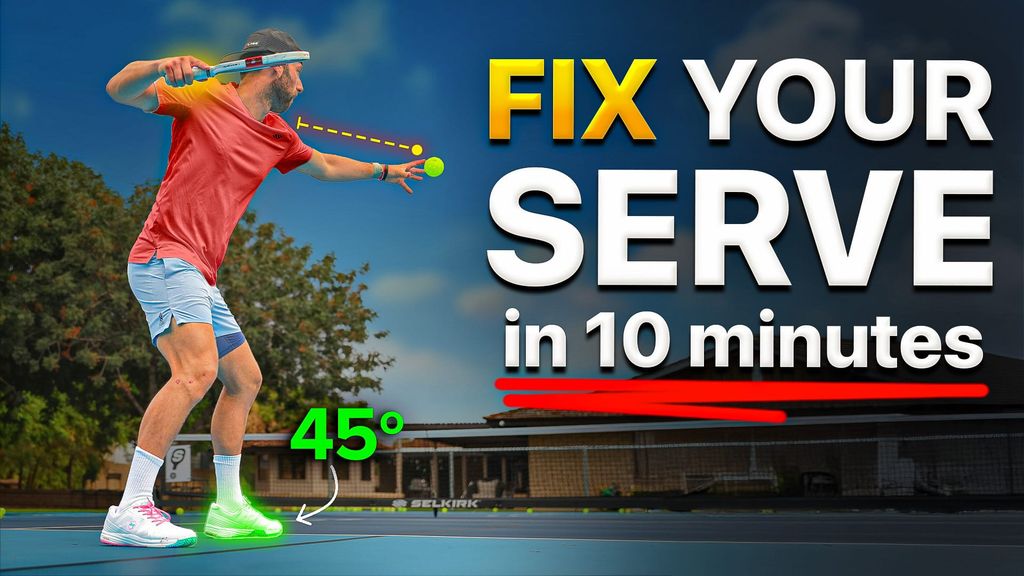                                         Fix Your Pickleball Serve Forever: The 3 Mistakes Holding You Back – Up Your Game
                                    