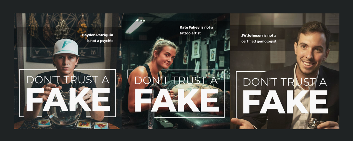                                         Pickleball Pros Pose in New Professions for Hilarious 'Don't Trust a Fake' Campaign – Counterfeit Paddles
                                    