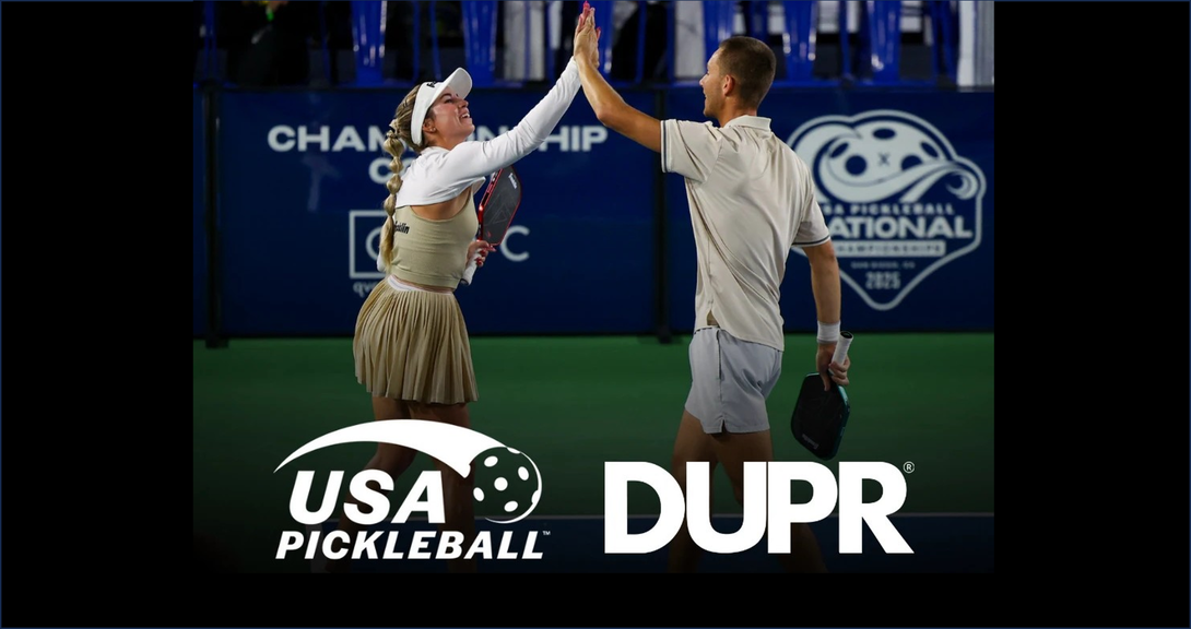                                         DUPR Is Now the Official Ratings Partner of USA Pickleball – USA Pickleball
                                    