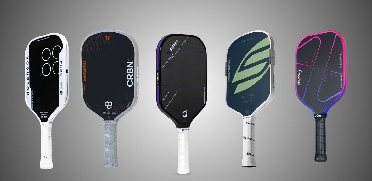 
                                        5 Foam-Core Power Pickleball Paddles
                                    