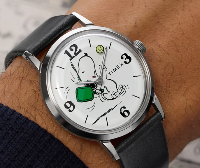                                         Thanks to Timex, a Snoopy Pickleball Watch Is Officially a Thing – News and Stories
                                    
