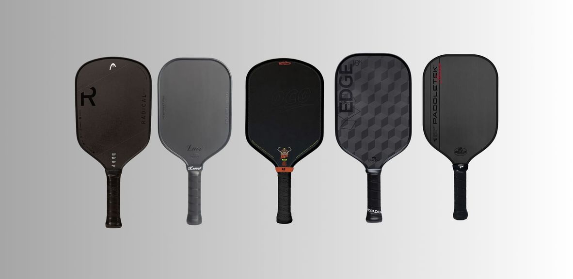 
                                        If Looks Could Kill: 5 Blacked-Out Pickleball Paddles 
                                    