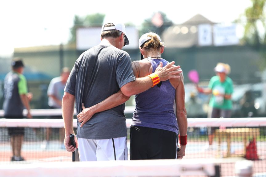 5 Ways to Actually Enjoy Playing Pickleball With Your Significant Other