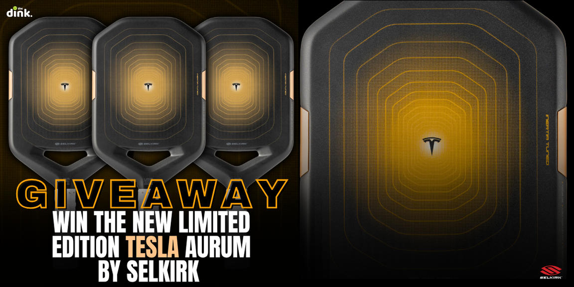                                         We’re Giving Away the Limited-Edition Tesla Aurum Pickleball Paddle – Giveaway
                                    