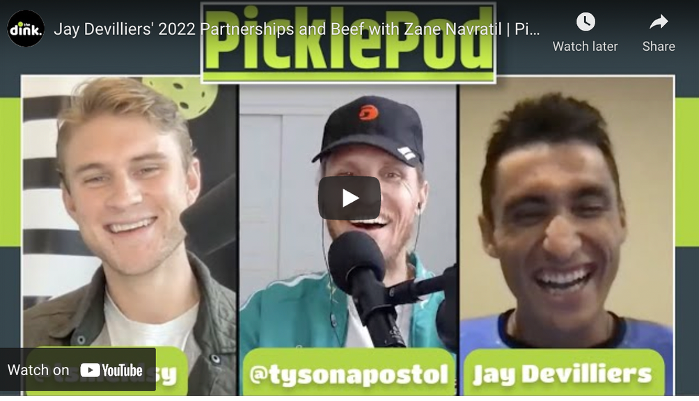                                         PicklePod 8: Jay Devilliers Addresses Mixed Doubles Comments – PicklePod
                                    