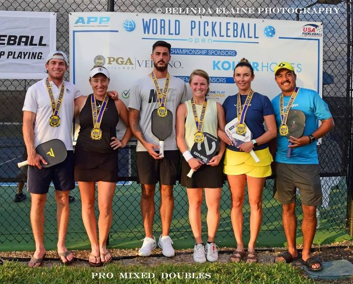                                         APP World Pickleball Open Mixed Doubles – The Pros
                                    