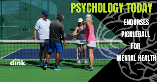                                         Pickleball is a Mental Health Win says Psychology Today – News
                                    