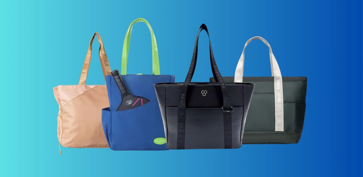 4 Tote Bags Perfectly Suited for a Day on the Pickleball Court