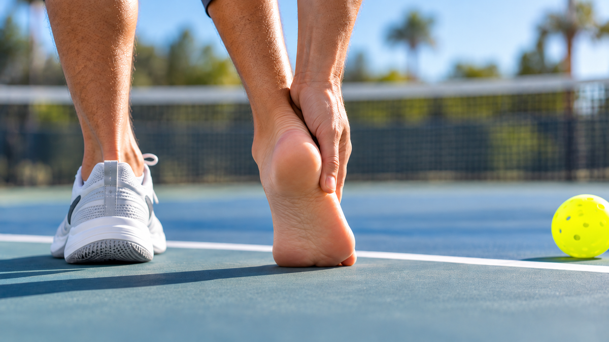 Why Your Pickleball Heel Pain Keeps Coming Back (And What to Do About It)