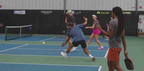 How to Hit a Pickleball at Your Feet Without Popping It Up
