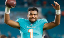 Miami Dolphins QB Tua Tagovailoa Takes on Local Florida Players