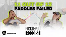 PicklePod Ep 71: Pros were literally scrambling to find legal paddles at MLP