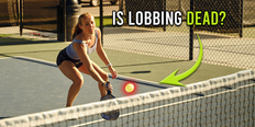 How to Hit the Perfect Pickleball Lob and When It's Simply Not Cool
