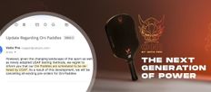 Vatic Pro Oni the Latest Paddle Delisted by USA Pickleball