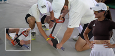 Referees Saw Paddle in Half to Check Legality Mid-Match