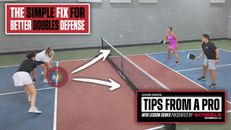 How to Survive the One Up, One Back Formation in Pickleball Doubles
