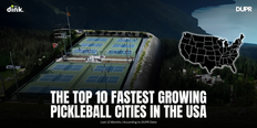 The Top 10 Fastest-Growing US Pickleball Cities, Ranked by DUPR Users